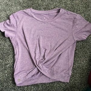 Buff bunny knotty crop top